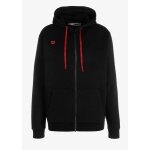 Wilson Kurtka treningowa Fundamentals Cotton Zip z kapturem (Bawełna) czarna Mężczyźni