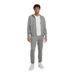 Wilson kurtka treningowa Team Zip Hoodie (z kapturem, bawełna) szara męska