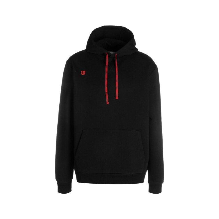Wilson Bluza z kapturem Fundamentals Cotton Hoodie z kapturem (Bawełna) czarna Mężczyźni