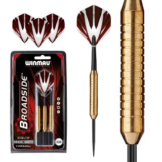 Winmau Strzały Dartowe Broadside Brass Steeldart 1225-22 gram - 3 sztuki