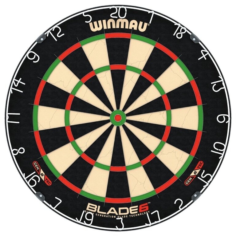 Winmau Tarcza do Darta Blade 6 (System kontroli gęstości T-draht, System montażowy Rota-Lock)