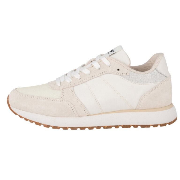 Woden Sneaker Ronja (skóra/tekstylia) kremowy damski