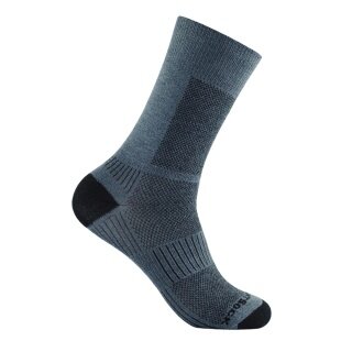 Skarpety sportowe Wrightsock Crew Coolmesh II (cienkie, oddychające, wygodne) szare - 1 para