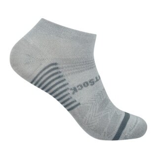 Skarpety sportowe Wrightsock Sneaker Coolmesh II (cienkie, oddychające, wygodne) szare - 1 para