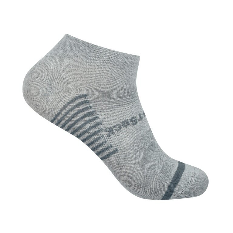 Skarpety sportowe Wrightsock Sneaker Coolmesh II (cienkie, oddychające, wygodne) szare - 1 para