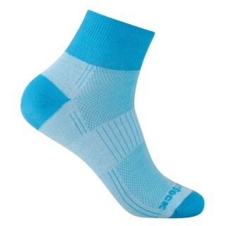 Skarpety sportowe Wrightsock Quarter Coolmesh II (cienkie, oddychające, wygodne) scubablau - 1 para