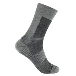 Skarpety Wrightsock Wandersocke Crew Merino Coolmesh II (cienkie, wełna merino) szare - 1 para