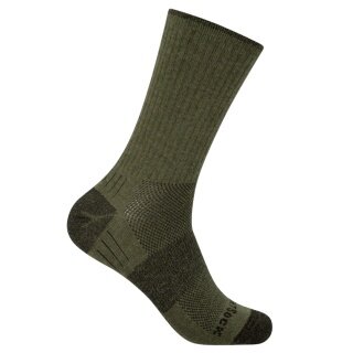 Skarpety Wrightsock Wandersocke Crew Merino Escape (extra frotteowa wyściółka, średniej grubości) zielone - 1 para