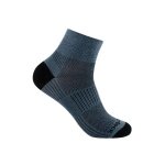 Skarpety sportowe Wrightsock Quarter Coolmesh II (cienkie, oddychające, wygodne) szare - 1 para