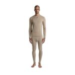 X-Bionic Funkcyjna koszulka z długim rękawem Mightywool Shirt LS (wełna merino, ciepła) piasek/beż mężczyźni