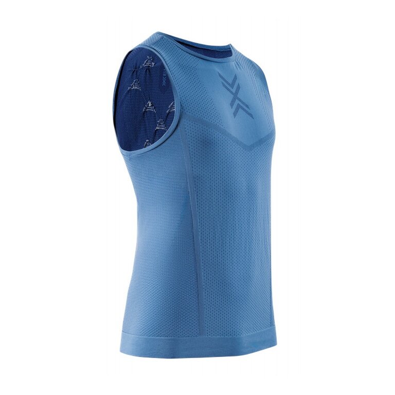 X-Bionic Tank Top do biegania Xceed Run slateblau/marine męski