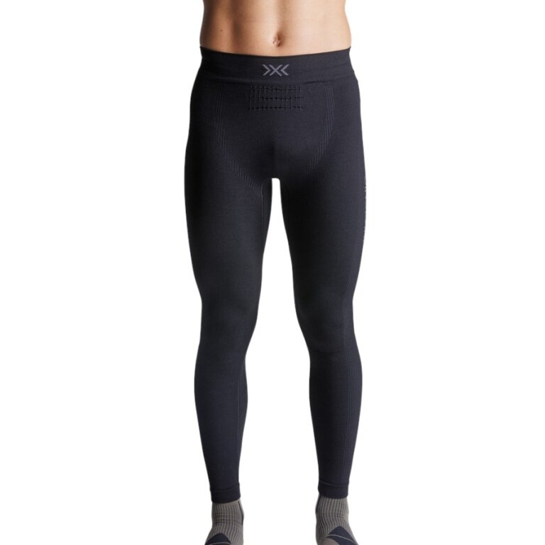 X-Bionic Spodnie Funkcyjne Mightywool Pant (Wełna Merino, ciepłe) długie czarne męskie