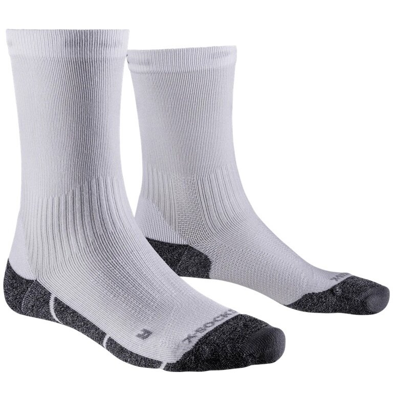 X-Socks Skarpetki sportowe Core Natural Crew białe/perłowo-szare męskie - 1 para
