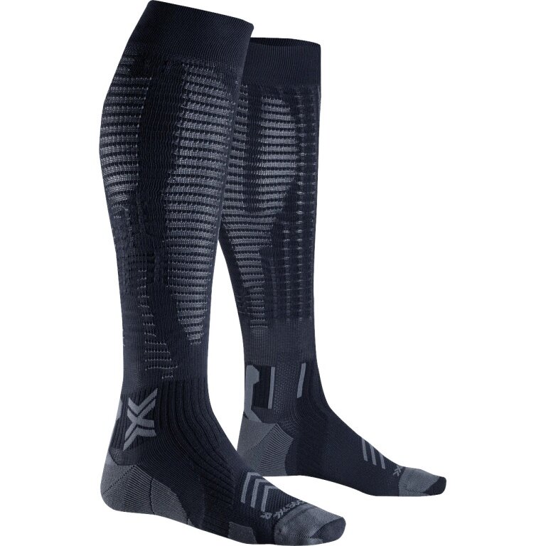 X-Socks Skarpetki biegowe Calf Run Expert Effektor OTC czarny/węgiel męskie - 1 para
