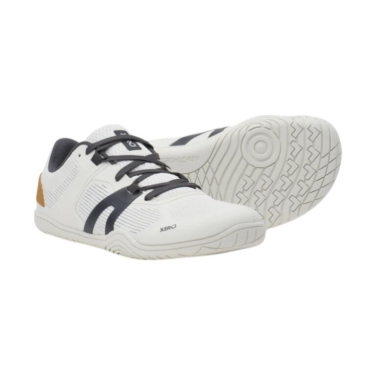 Xero Shoes Buty do biegania na bosaka Fitness 360 Rally Trening białe/asfaltowo-szare Mężczyźni