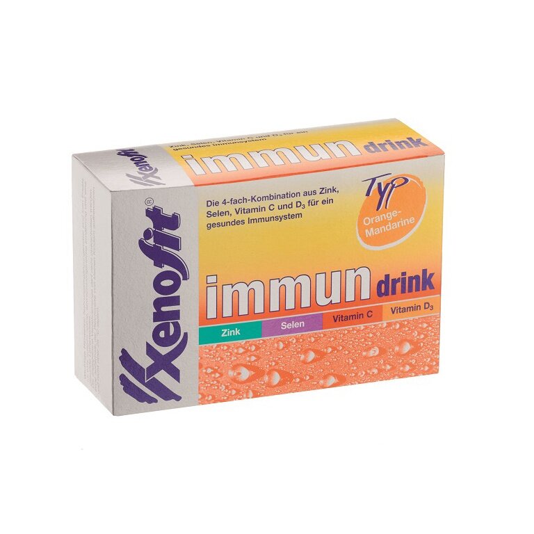 Xenofit immun drink (suplement diety z cynkiem, selenem, witaminą C i witaminą D) 20x5g pudełko