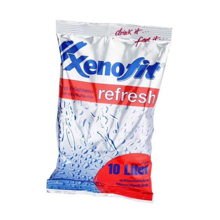 Xenofit Napój sportowy Refresh (napój mineralny z witaminą C) Mix owocowy 600g worek na 10 litrów