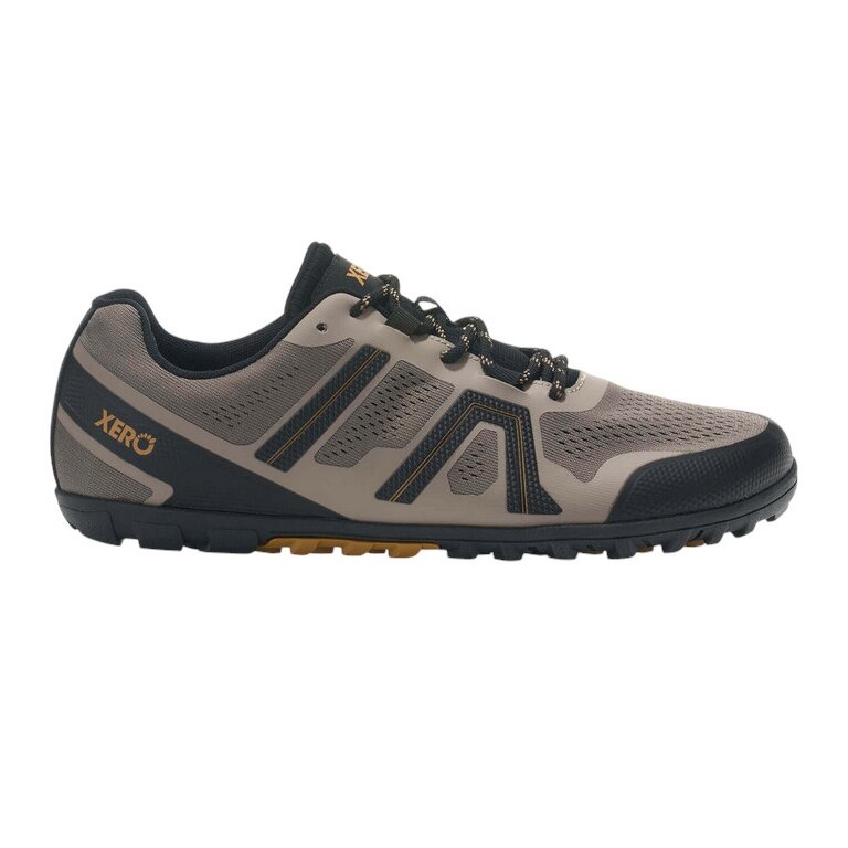 Xero Shoes Minimalne buty podróżne Mesa Trail II jasnobrązowe/czarne męskie