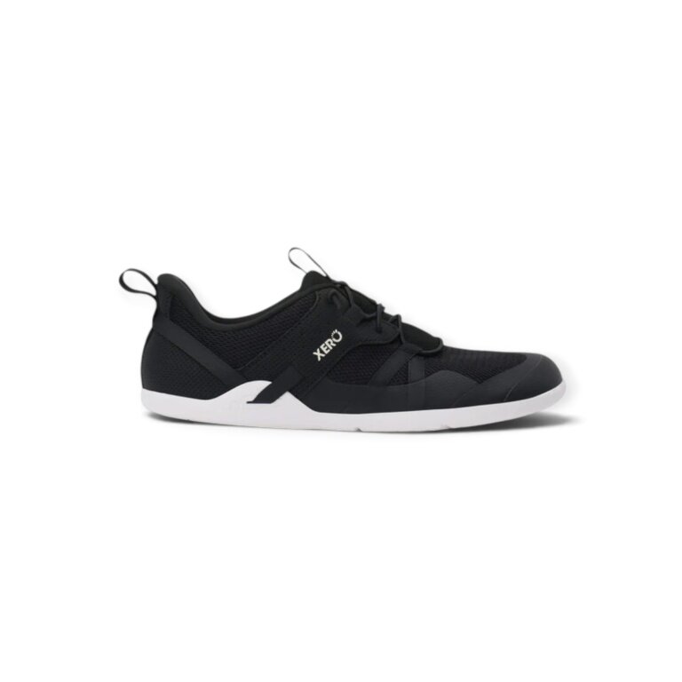 Xero Shoes Minimalne buty podróżne Prio Coast (buty do chodzenia boso, szeroki krój, Zero Drop) czarno-białe damskie