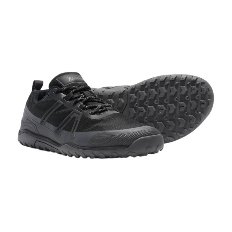 Xero Shoes Minimalne buty biegowe Scrambler Trail Low WP (wodoodporne) czarne/asfaltowe męskie