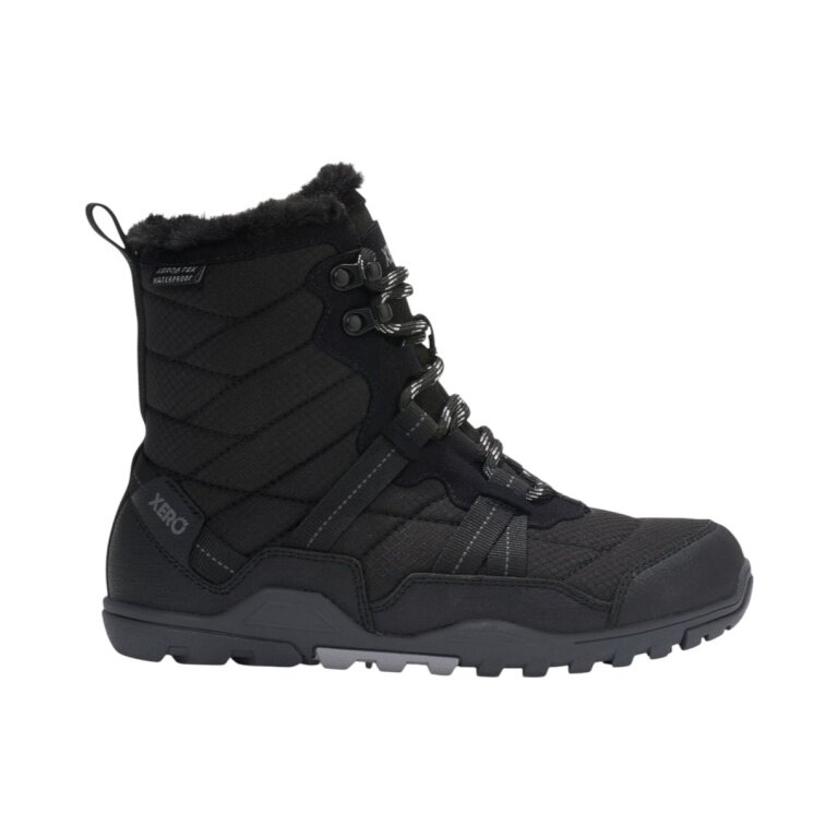 Xero Shoes Minimalne zimowe buty Alpine Snow Boot (ciepłe, wodoodporne, ocieplane) czarne damskie