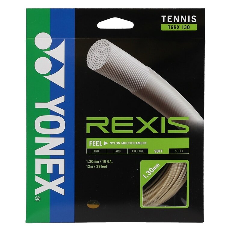 Naciąg z żyłki tenisowej Yonex Rexis naturalny