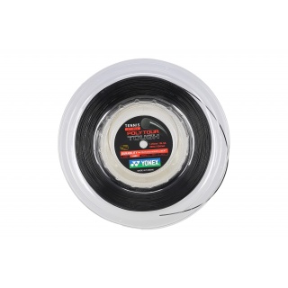 Yonex Sznur tenisowy Poly Tour Tough 1.25 (trwałość) czarny 200m rolka