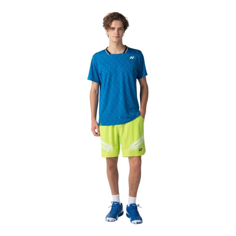 Koszulka tenisowa Yonex z okrągłym dekoltem Australian Open 10703 (95% poliester, 5% polistyren) 2026 niebieska męska