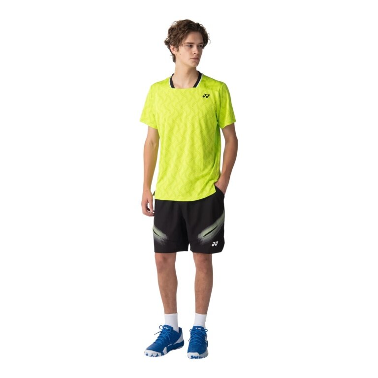 Koszulka tenisowa Yonex Crew Neck Australian Open 10703 (95% poliester, 5% polistyren) 2026 świeża limonkowa męska