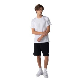 Koszulka sportowa Yonex z okrągłym dekoltem Practice 10728 (100% poliester) 2026 biała męska