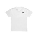 Koszulka sportowa Yonex Club Practice 10728J (100% poliester) 2026 biała chłopięca