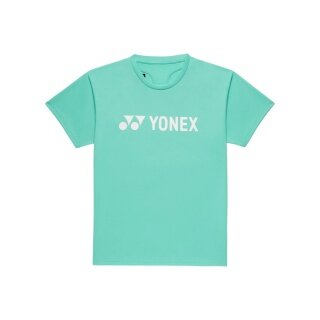 Koszulka sportowa Yonex Practice Logo 16856J (100% poliester) 2026 miętowa dla chłopców