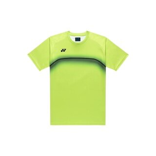 Koszulka sportowa Yonex Practice 16859J (100% poliester) 2026 świeża limonkowa dla chłopców