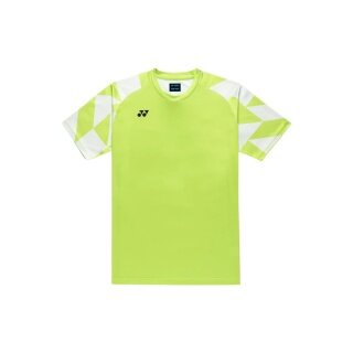 Koszulka sportowa Yonex Practice 16860J (100% poliester) 2026 świeża limonkowa dla chłopców