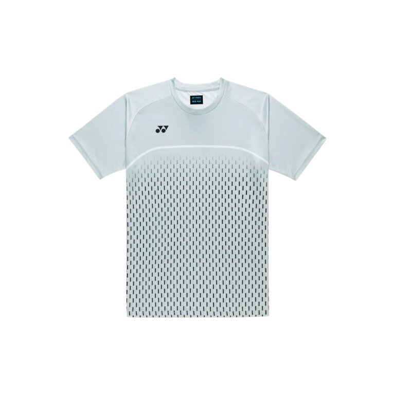 Koszulka sportowa Yonex Practice 16861J (100% poliester) 2026 srebrnoszara chłopcy