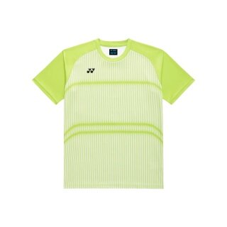 Koszulka sportowa Yonex Practice 16862J (100% poliester) 2026 świeża limonkowa dla chłopców