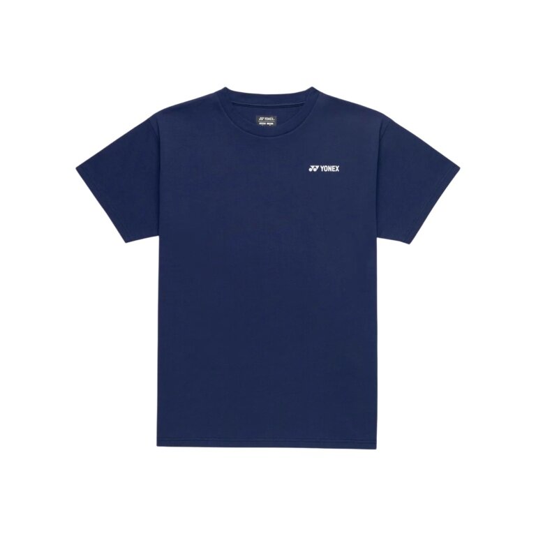 Koszulka sportowa Yonex Practice 16878 (100% bawełna) 2026 granatowa męska