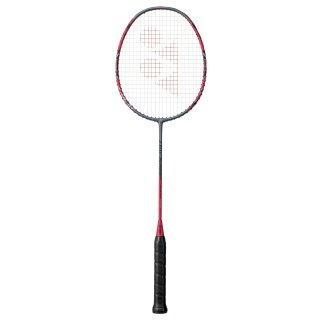 Yonex rakieta do badmintona ARC Saber 11 Play (wyważona, średnia) szary/czerwony - naciągnięta -