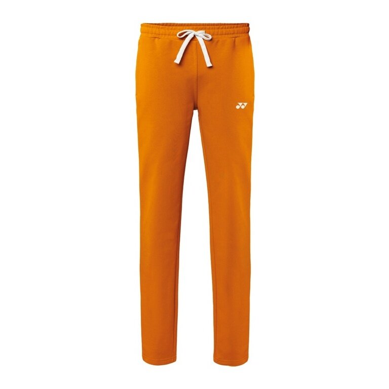 Spodnie dresowe Yonex Sweat Pant CPSP02YY5 (100% bawełna) długie 2025 pomarańczowe męskie