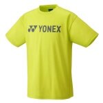 Koszulka sportowa Yonex Practice YJ0046 Duże logo (100% poliester) 2025 żółta dla chłopców