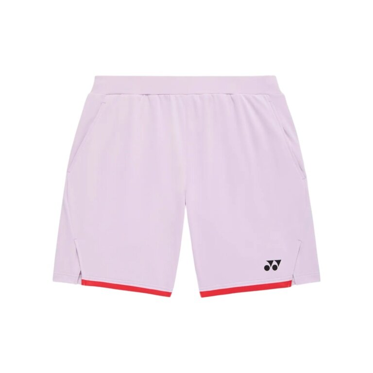 Spodenki sportowe Yonex Knit Short Tennis przez cały rok krótkie 2026 fioletowo-liliowe męskie