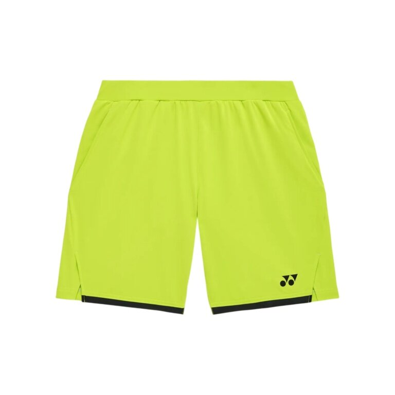 Spodenki sportowe Yonex Knit Short Tennis Rok 2026 świeża limonkowa zieleń męskie