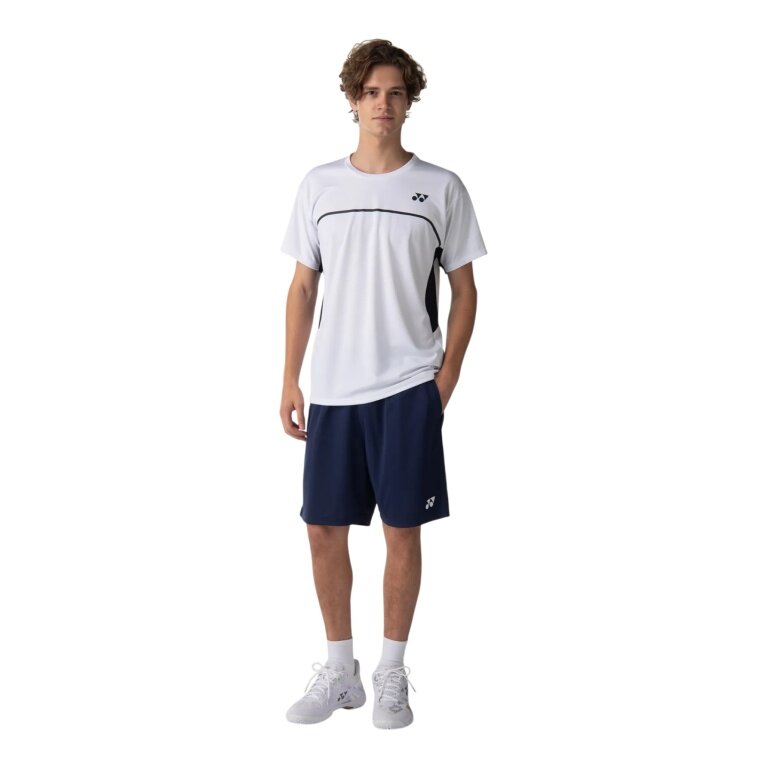 Spodenki sportowe Yonex Knit Short Practice 15246 krótkie 2026 granatowe męskie