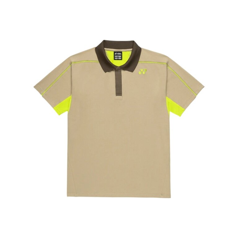 Yonex Polo tenisowe Practice French Open 10723 (Roland Garros) 2026 khaki męskie