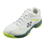 Buty badmintonowe Yonex Power Cushion 65 X4 VA (Viktor Axelsen) 2025 jasnoszare/zielone męskie