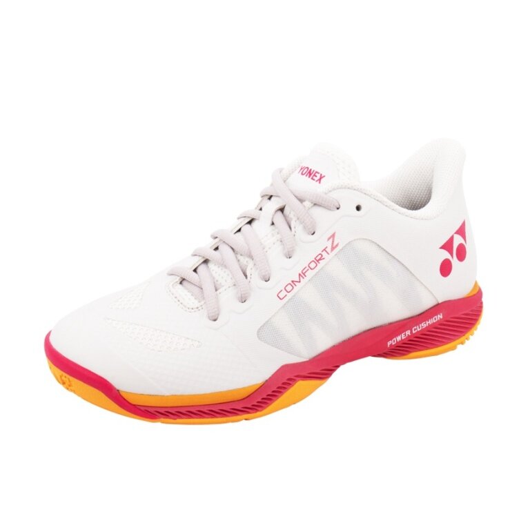Buty do badmintona Yonex Power Cushion Comfort Z3 (amortyzacja) 2025 offwhite/czerwony damskie