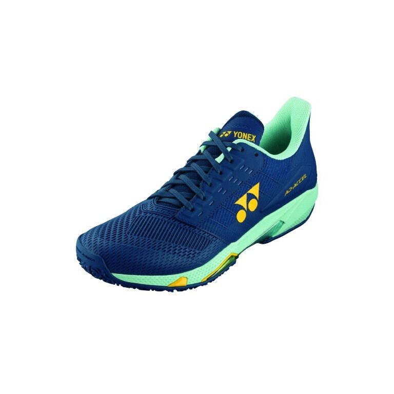 Buty tenisowe Yonex Power Cushion AD-ACCEL Clay/Sandplatz/Leichtigkeit 2025 niebieskie męskie