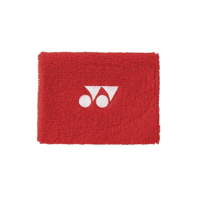 Yonex Opaska na nadgarstek Yonex Logo Środek 10x8cm czerwony 1szt