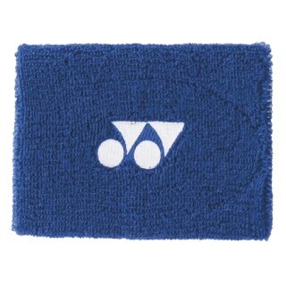 Yonex opaska na nadgarstek Yonex logo na środku 10x8cm niebiesko/biała 1 szt.