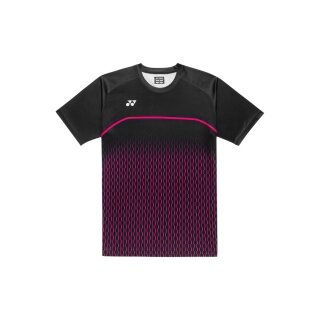Koszulka sportowa Yonex Practice Print 16861 (100% poliester) 2026 czarna męska